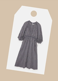 Anja Check Dress